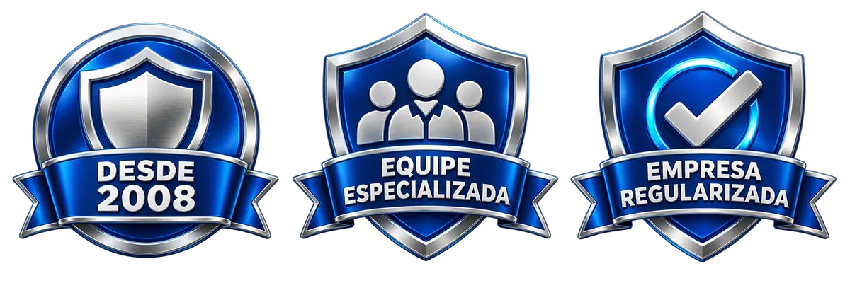 Desde 2008. Equipe especializada. Empresa regularizada.